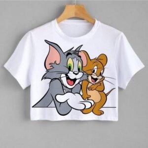 Tom & Jerry Crop T shirt